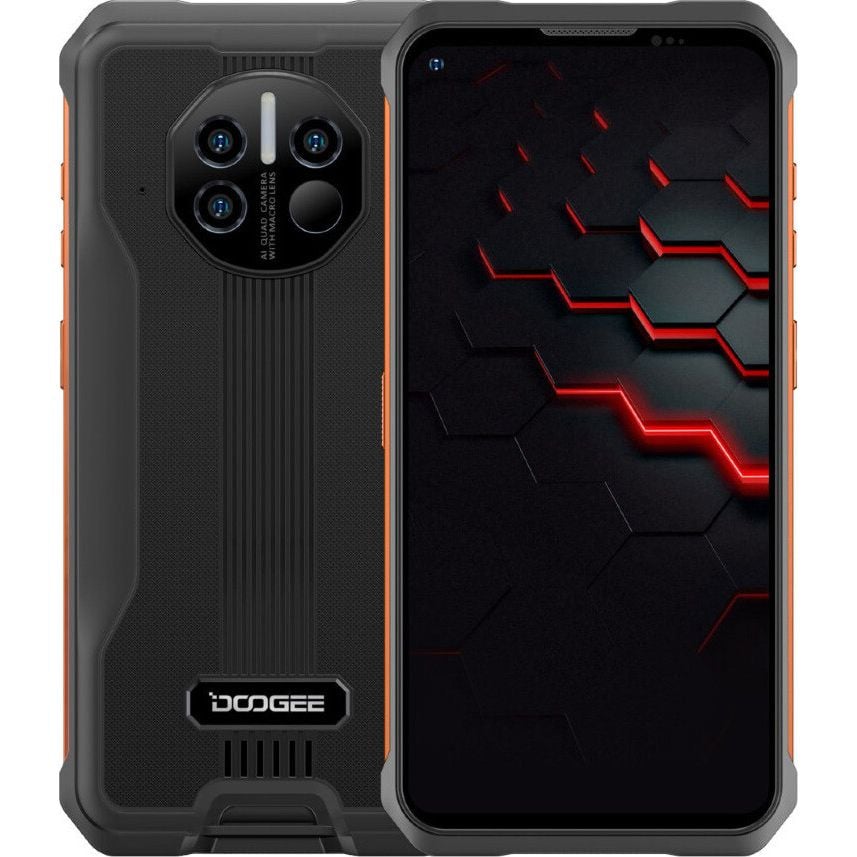 Смартфон Doogee V10 8/128 Gb Global Orange - фото 1