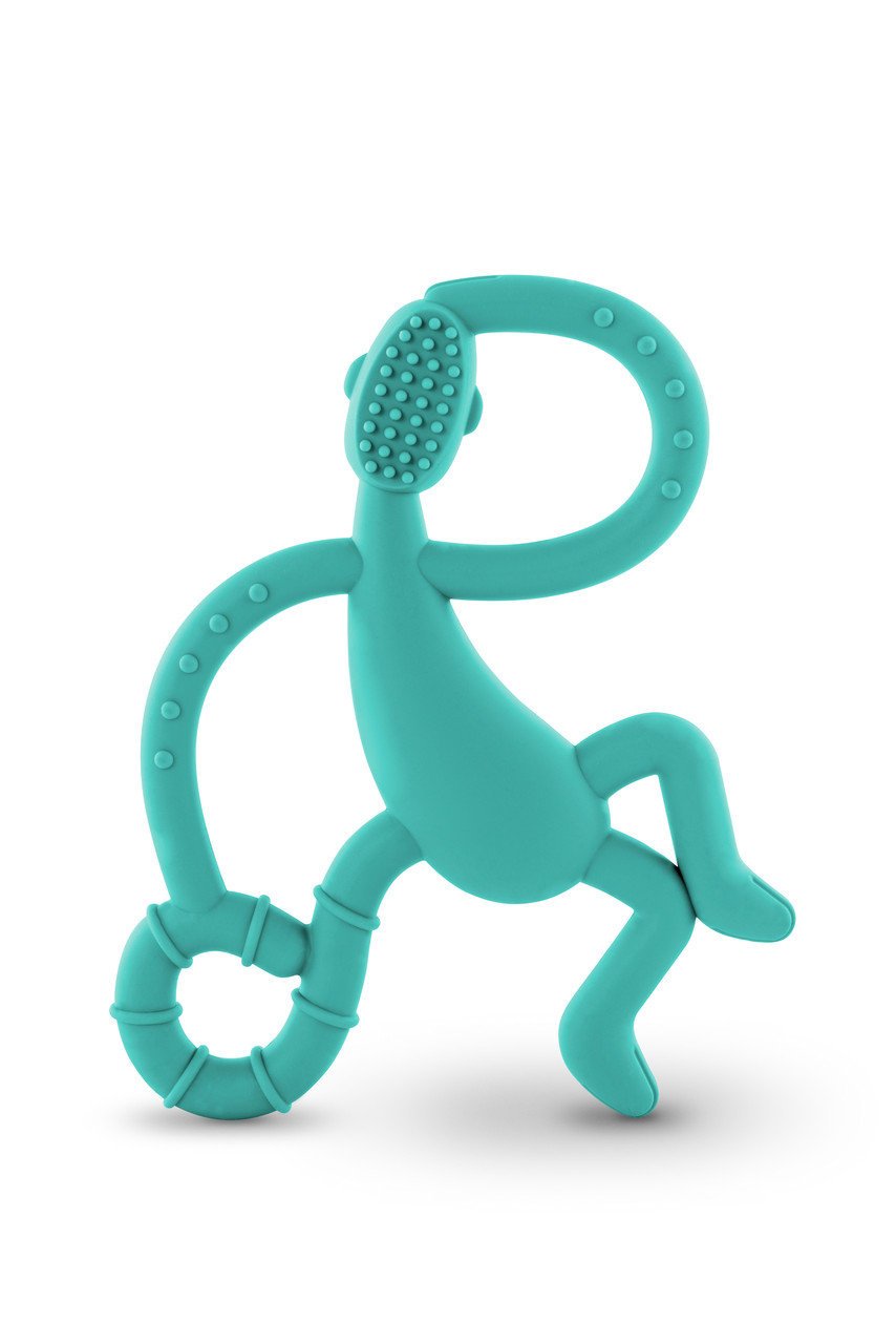 Игрушка-прорезыватель Matchstick Monkey Танцующая Обезьянка, 14 см, зеленая (MM-DMT-008) - фото 2