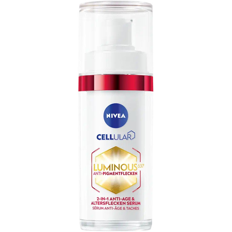 Антивікова сироватка Nivea Cellular Luminous 630 2в1 проти зморшок та пігментації 30 мл - фото 2