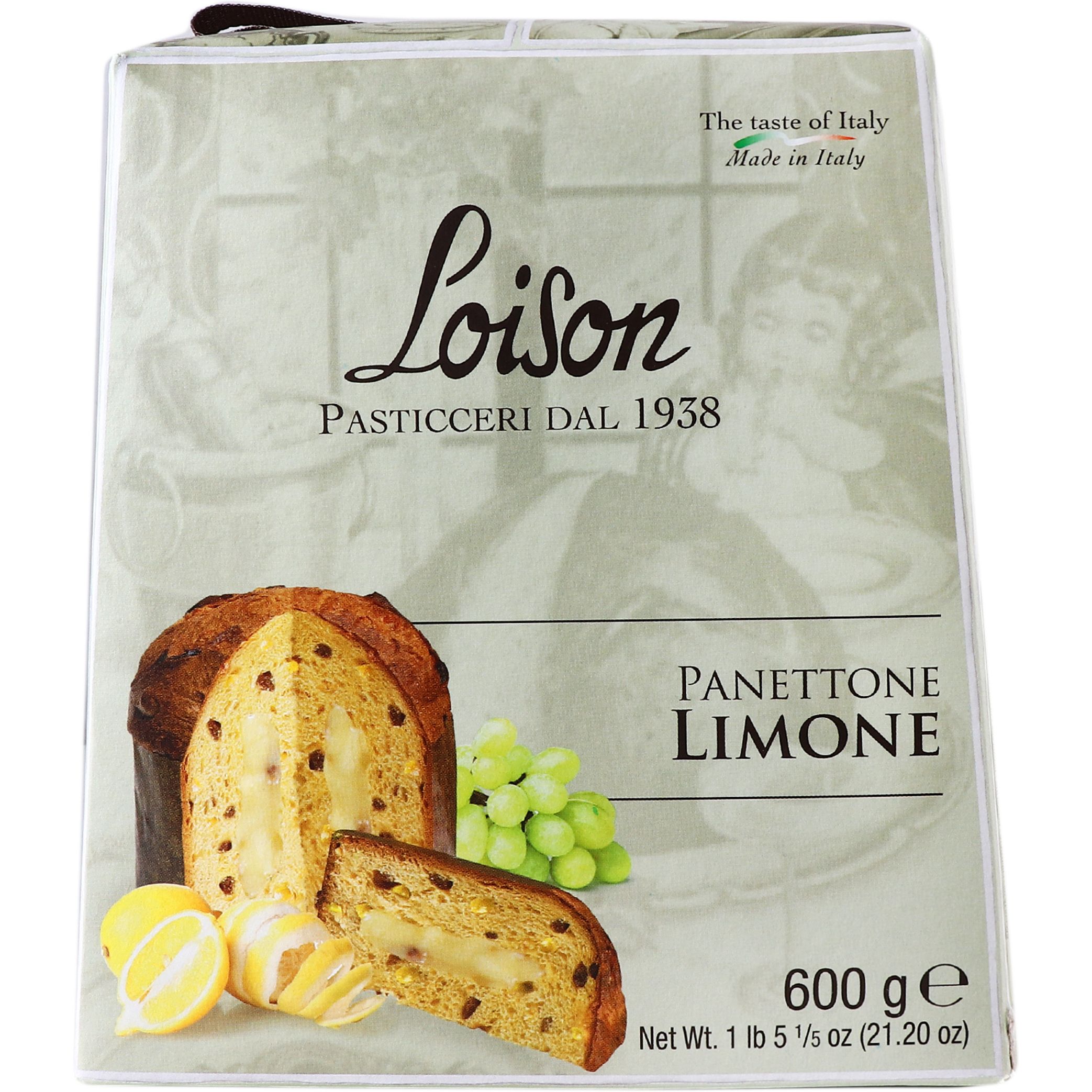 Кекс Loison Panettone Lemon 600 г - фото 1