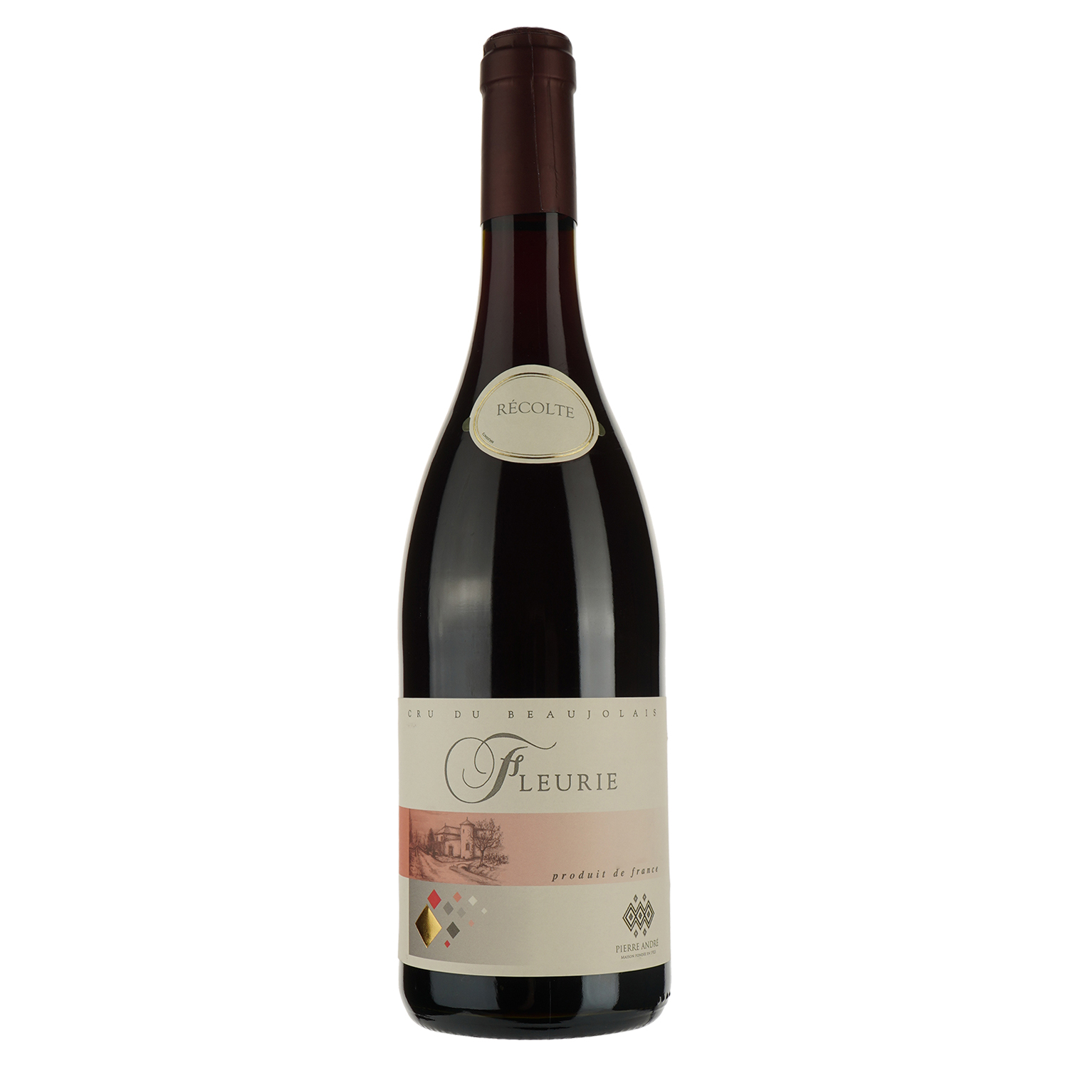 Вино Pierre Andre Cru du Beaujolais Fleurie AOP червоне сухе 0.75 л - фото 1