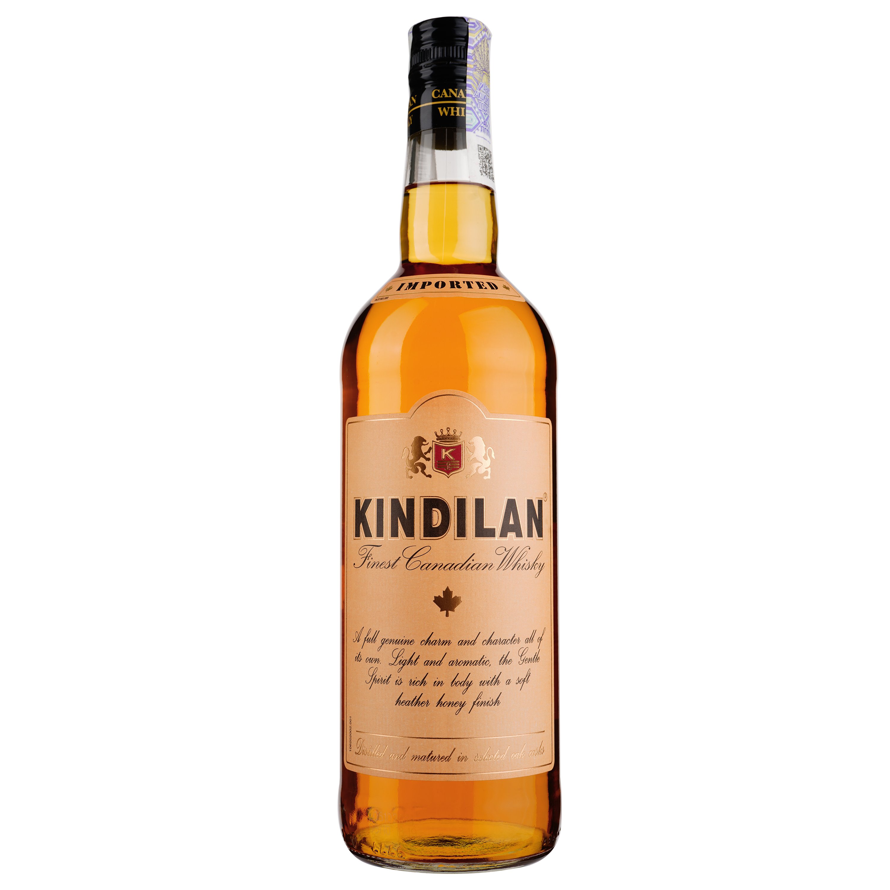 Виски Kindilan Canadian, 40%, 1 л (440721) - фото 1