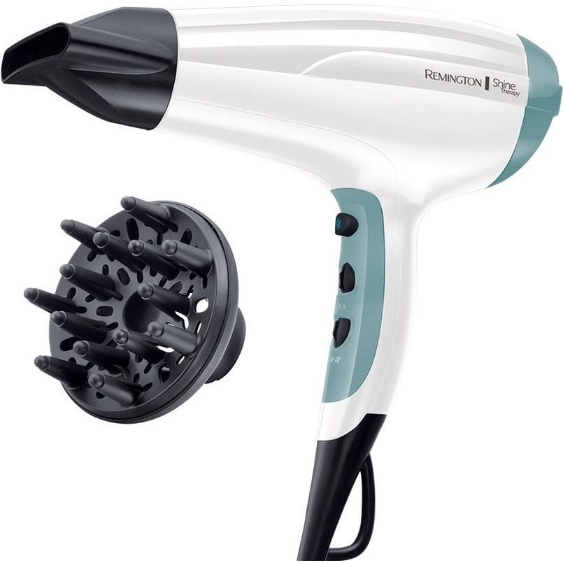 Набір для укладання волосся Remington Shine Therapy S8500GP біло-блакитний - фото 5