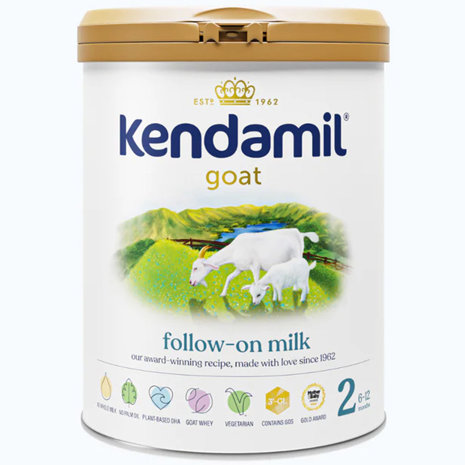 Суха молочна суміш Kendamil Goat 2 з цільного козячого молока для дітей 6-12 місяців 800 г - фото 1