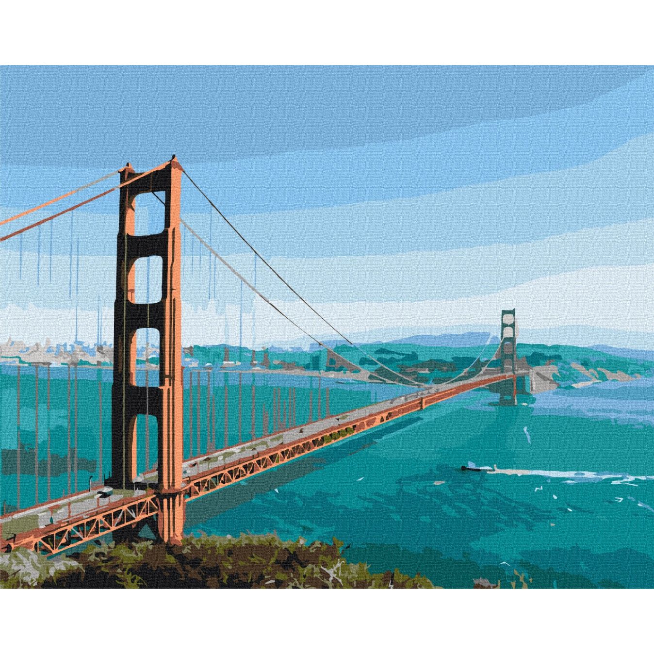 Картина по номерам Через мост к мечте Brushme 40x50 см разноцветная 000277019 - фото 1
