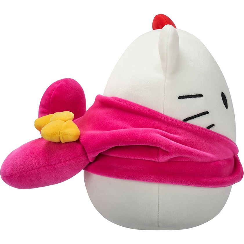 Мягкая игрушка Squishmallows Hello Kitty Хелоу Китти в образе Моя Мелоди 20 см (SQSN00390) - фото 7