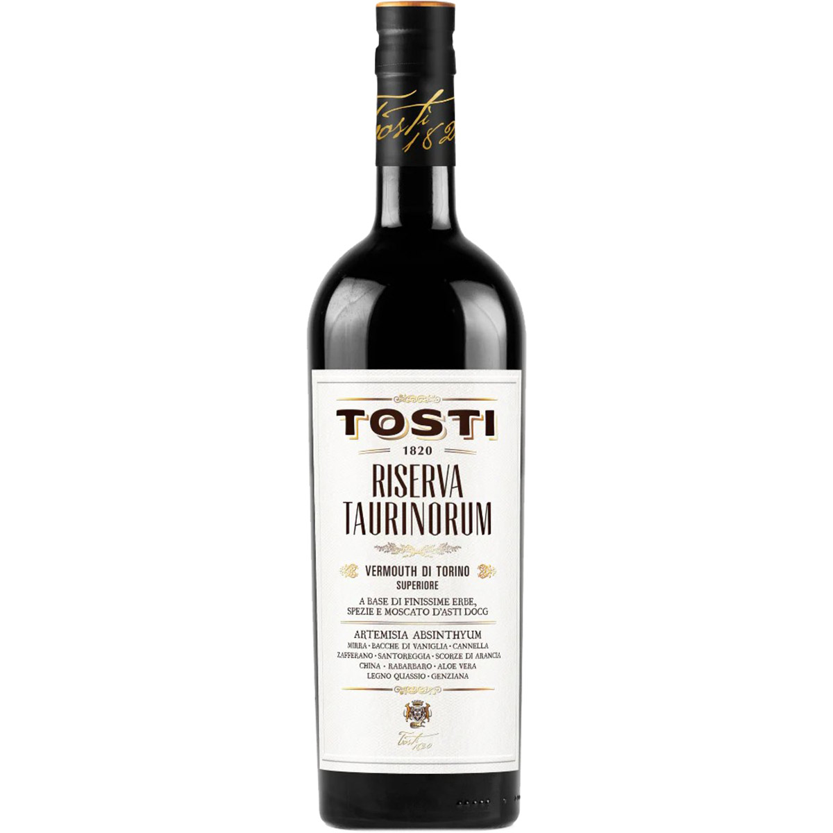 Вермут Tosti Riserva Taurinorum Vermouth di Torino Superiore білий солодкий 0.75 л - фото 1