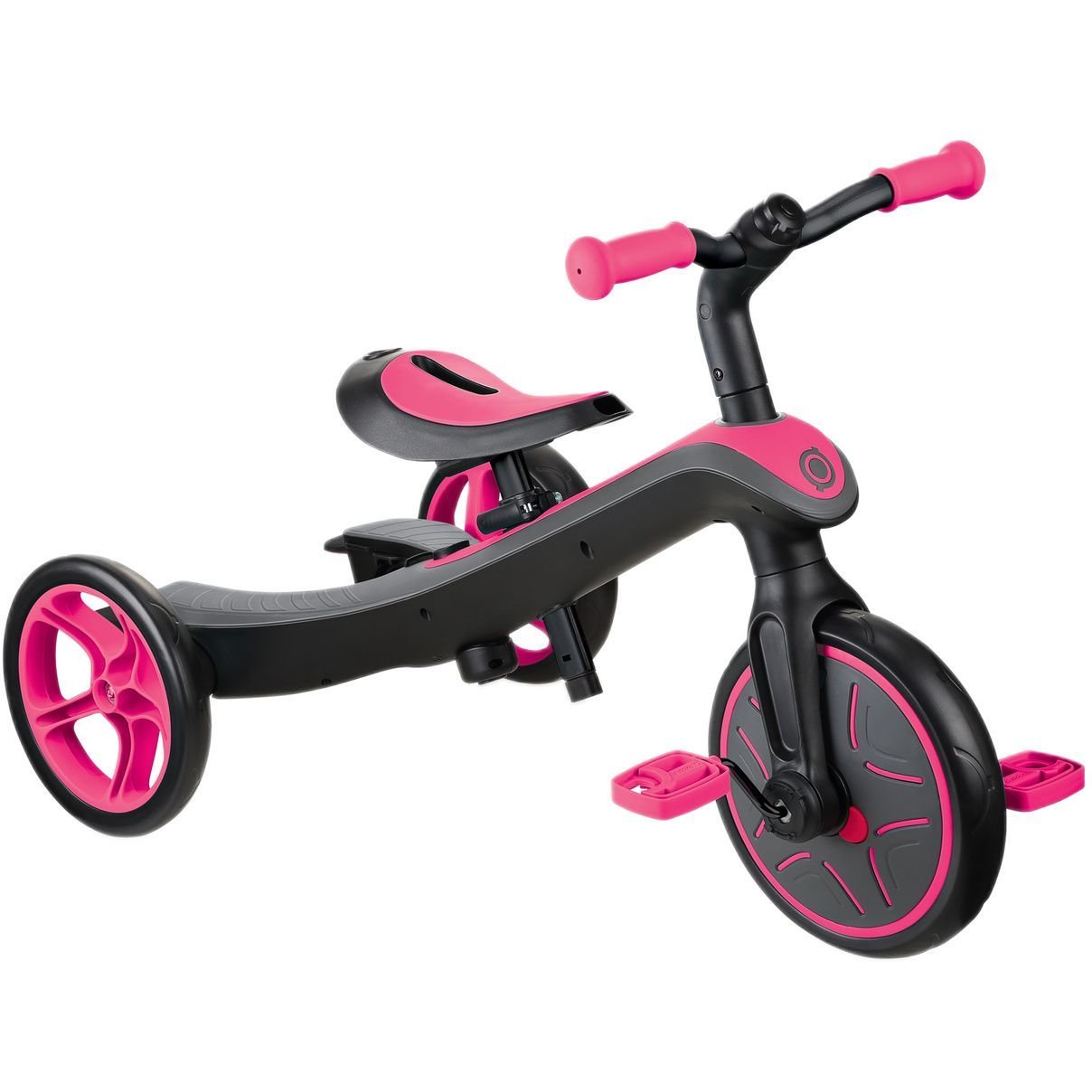 Велосипед триколісний Globber Explorer Trike 4 в 1 рожевий (632-110-3) - фото 5