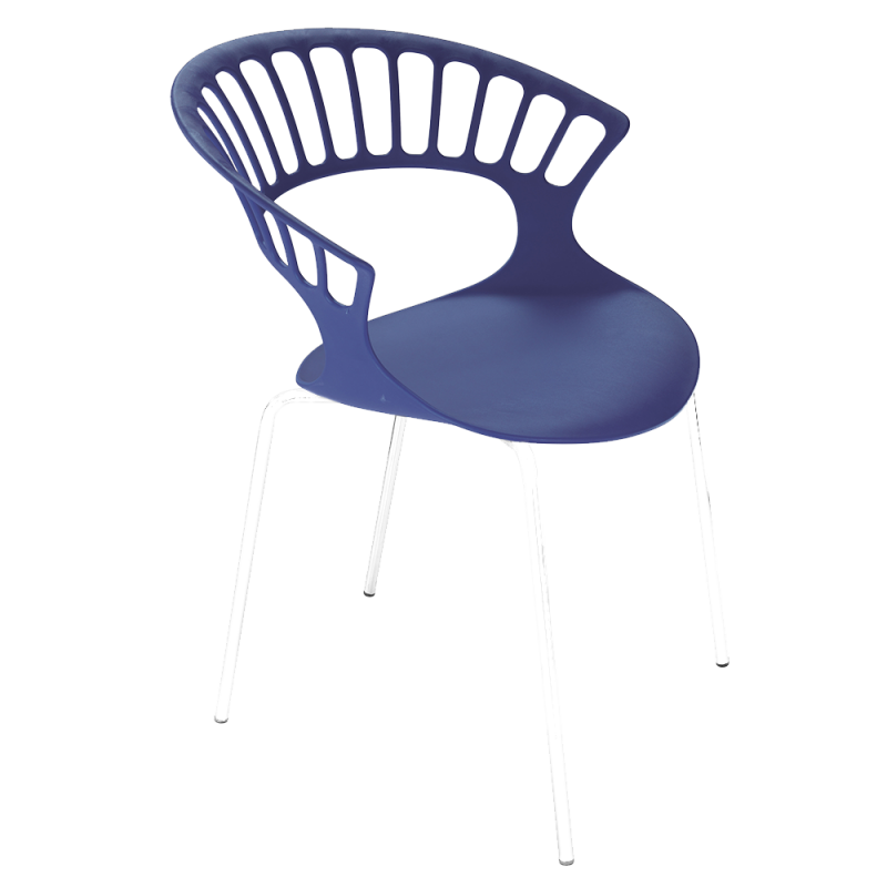 Кресло Papatya Tiara, база катафорез, пурпурный (4823052301309) - фото 1