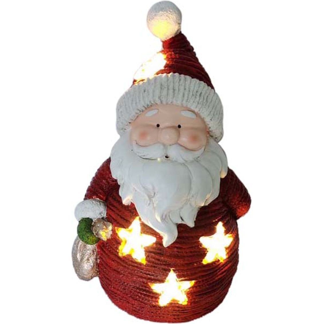 Новогодняя декоративная фигура Novogod'ko Дед Мороз LED 46 см (974206) - фото 1
