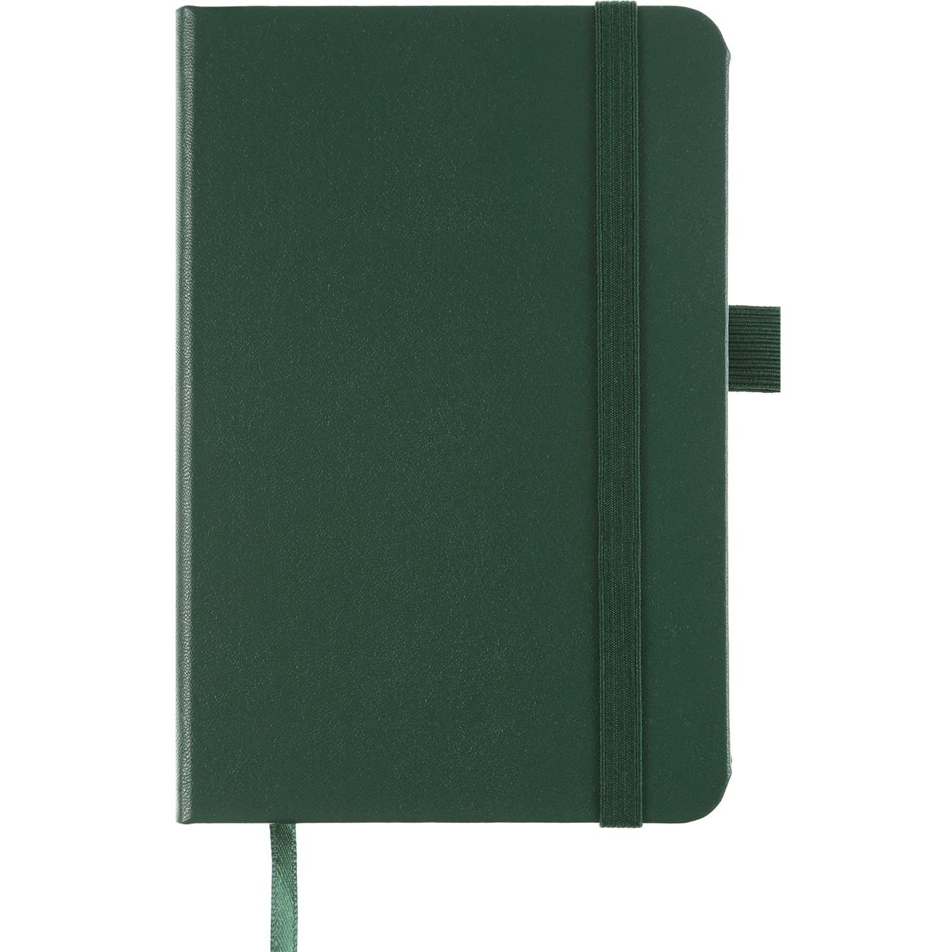 Книга записная Buromax Etalon в клеточку 140х95 мм зеленая 96 листов (BM.296160-04) - фото 2
