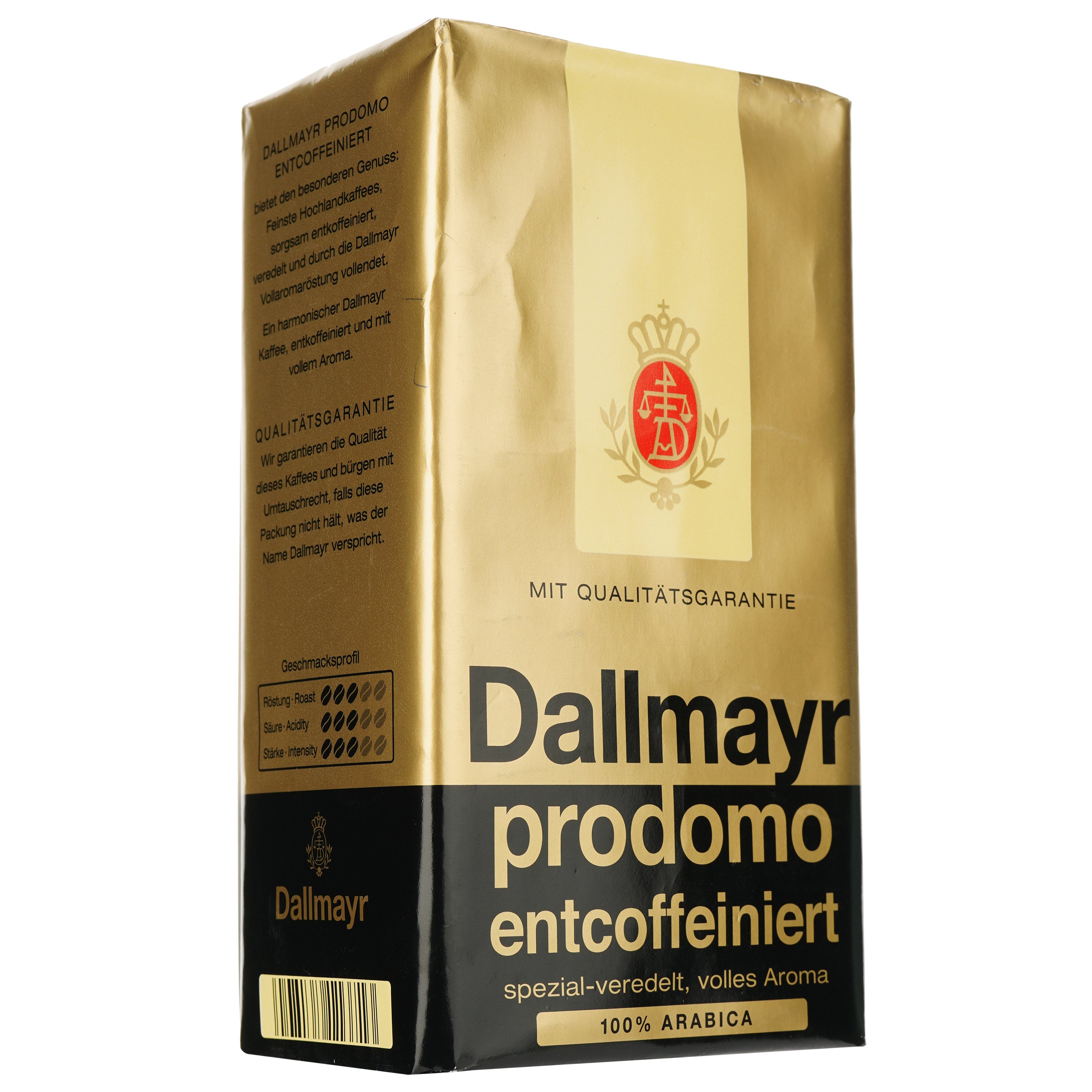 Кофе молотый Dallmayr prodomo без кофеина 500 г (923323) - фото 2