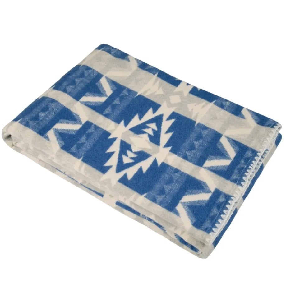 Одеяло хлопковое Ярослав, 205х170 см, синий (39378_диз. 3) - фото 2