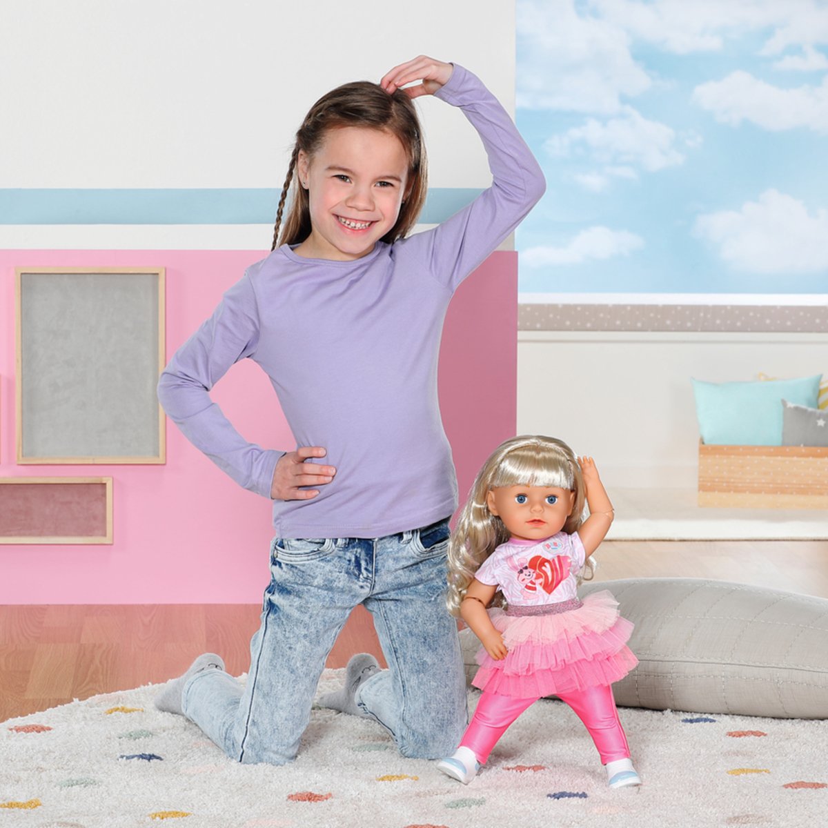 Кукла Baby Born Стильная сестричка с аксессуарами 43 см (833018) - фото 7