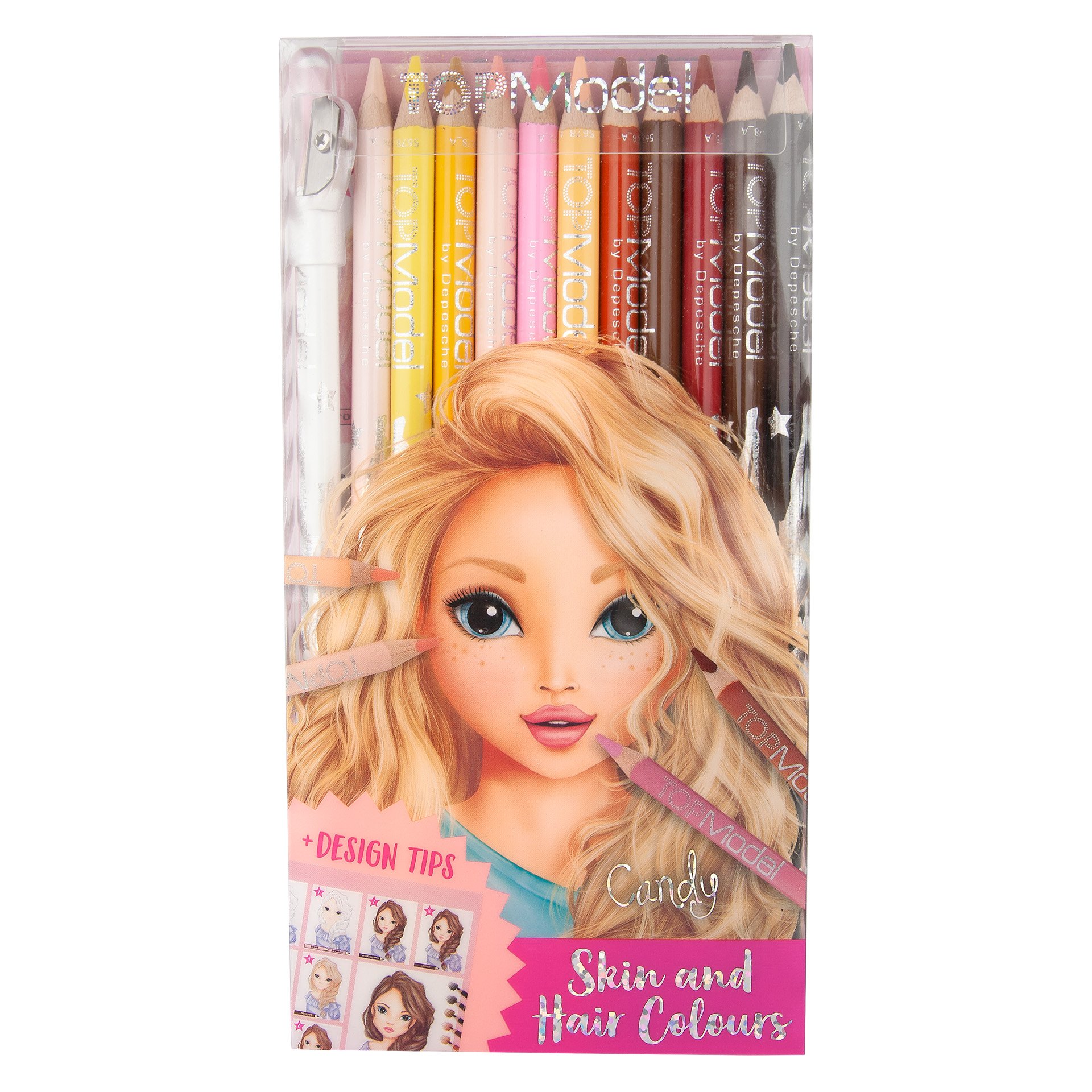 Набор цветных карандашей Motto A/S Лицо и волосы Top Model (45678) - фото 1