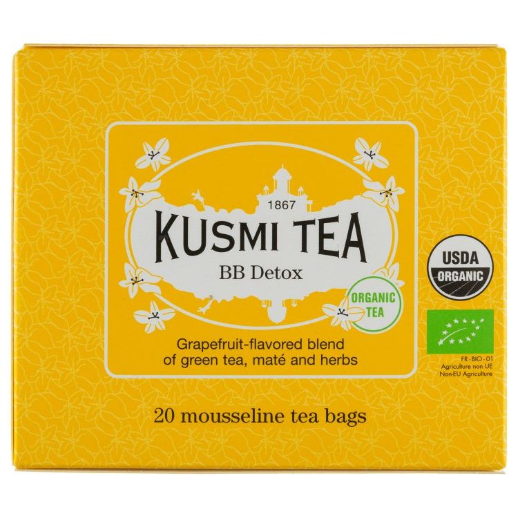 Смесь чаев Kusmi Tea BB Detox органическая, 20 пакетиков - фото 1