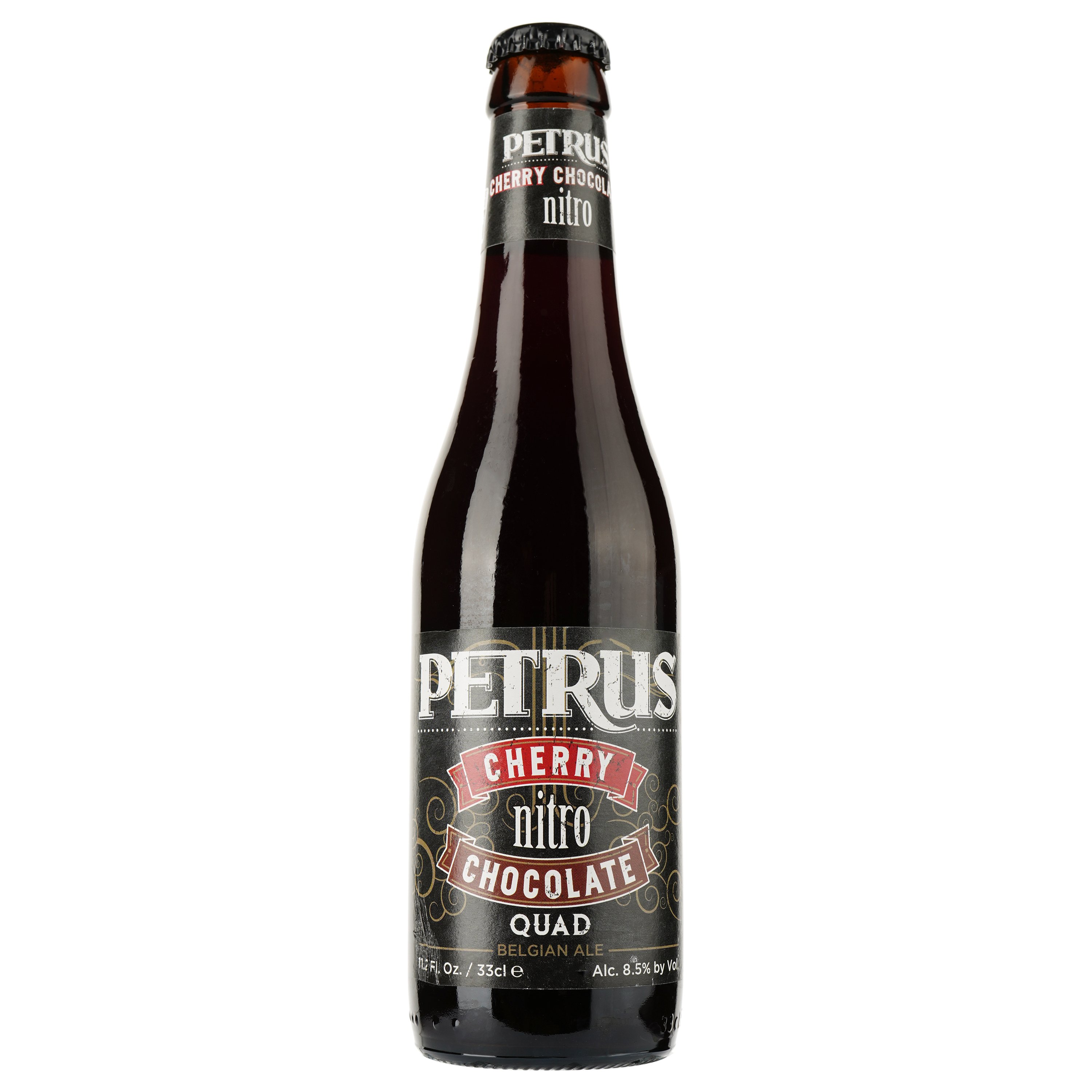 Пиво Petrus Nitro Cherry&Chocolate Quad темное, 8,5%, 0,33 л (780427) - фото 1