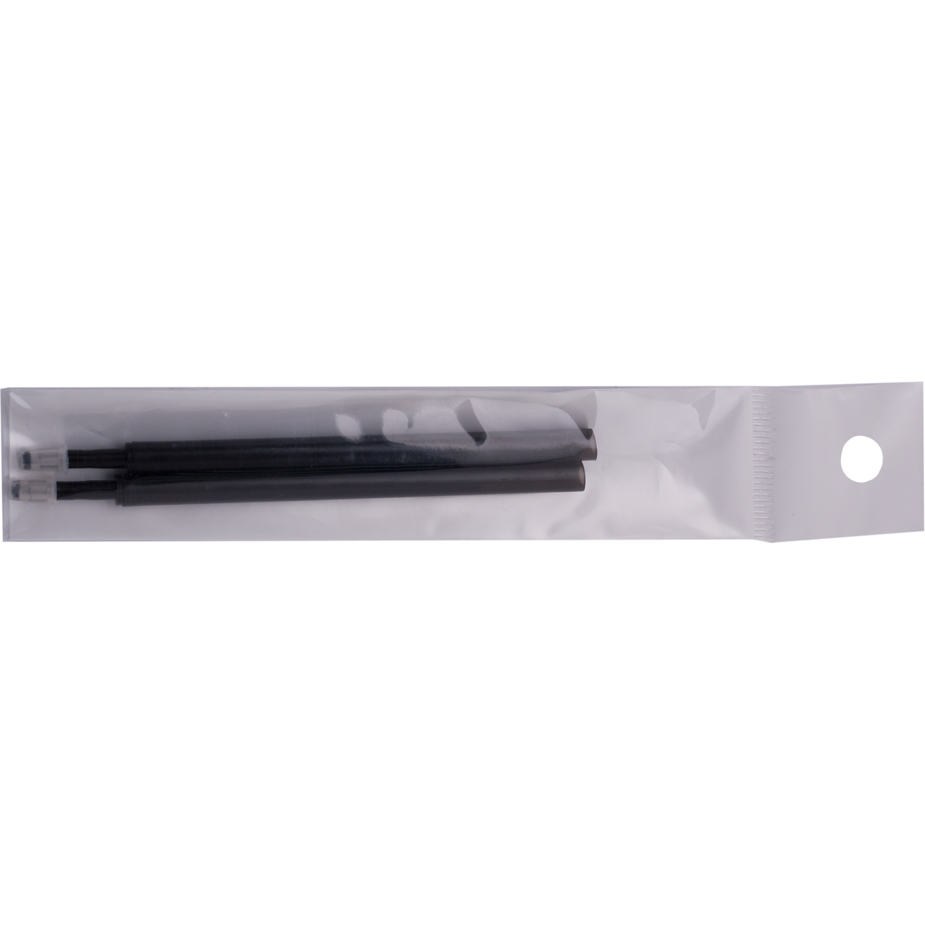 Стрижень для гелевої ручки Buromax Erase Slim "пиши-стирай" чорний 2 шт. (BM.8077-02) - фото 1