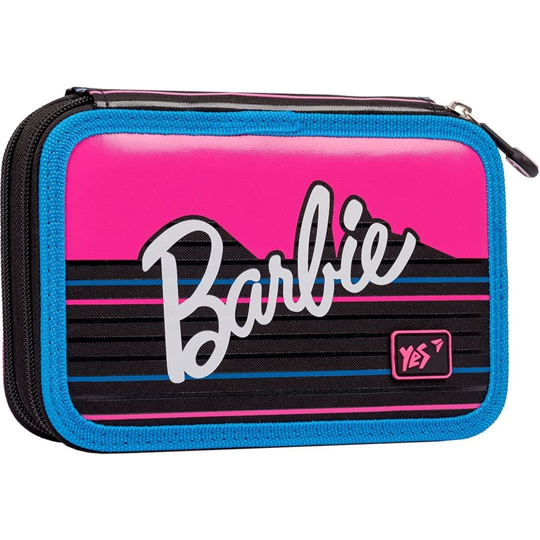 Пенал твердий Yes HP-01 Barbie, 13х21х4 см, синій із рожевим (533089) - фото 1