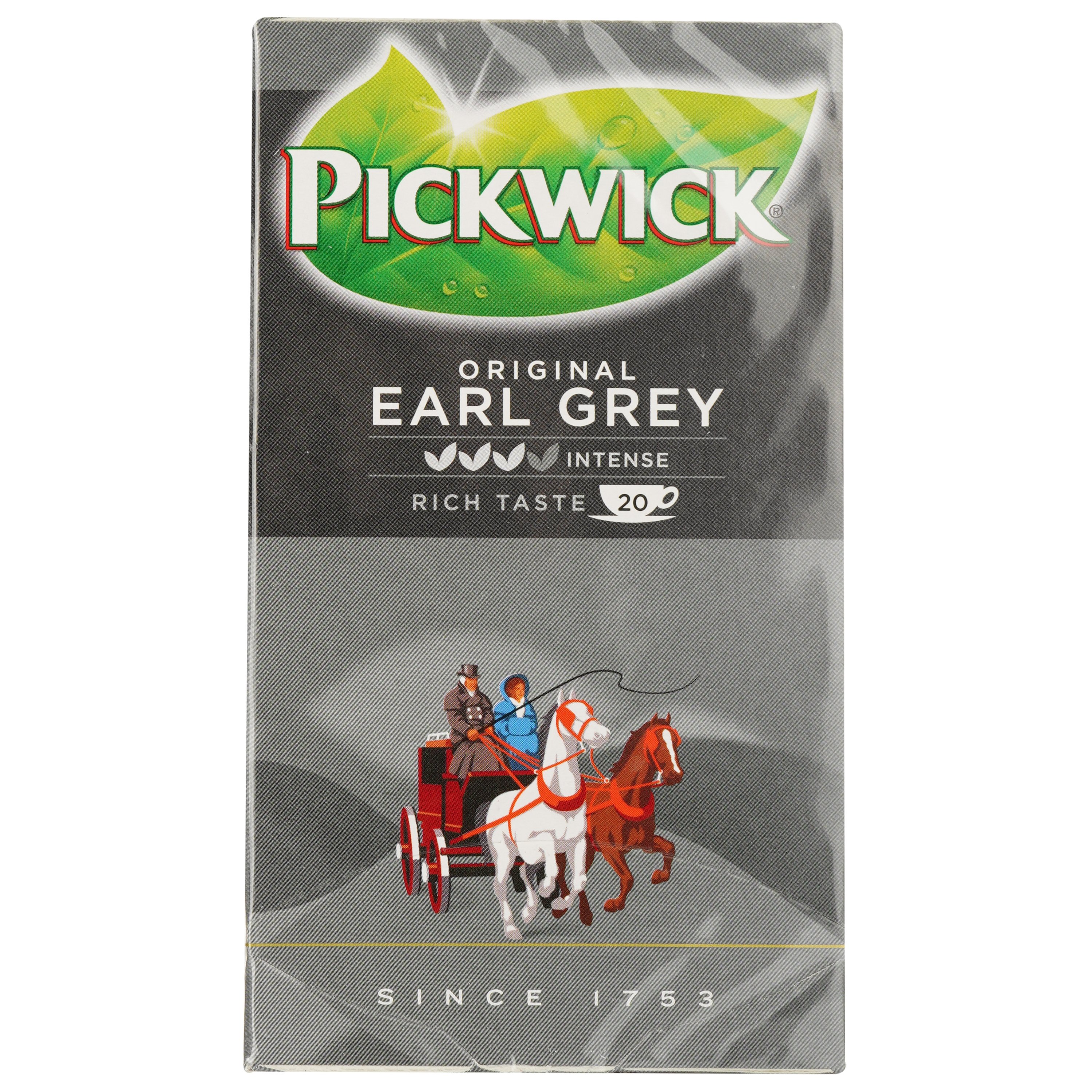 Чай чорний Pickwick Earl Grey, з бергамотом, 40 г (20 шт. х 2 г) (907477) - фото 2
