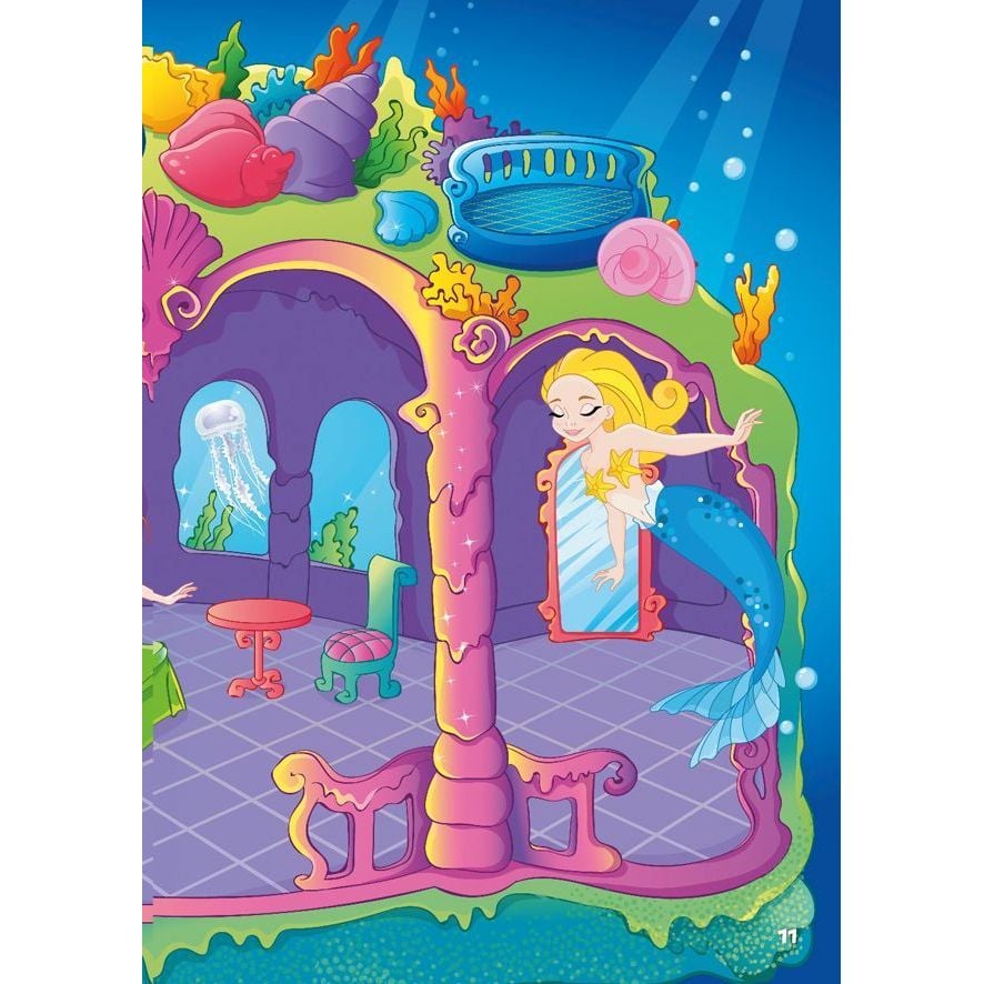 Набор наклеек Кристал Бук Первые развивающие наклейки Сказочные принцессы, 57 шт. - фото 4