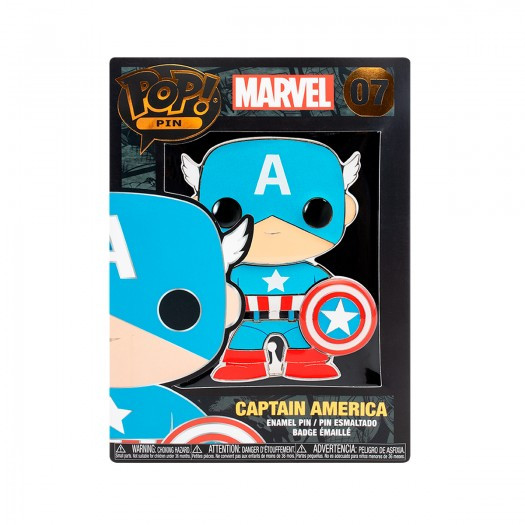 Фігурка-пін Funko Pop серії Marvel - Капітан Америка - фото 2