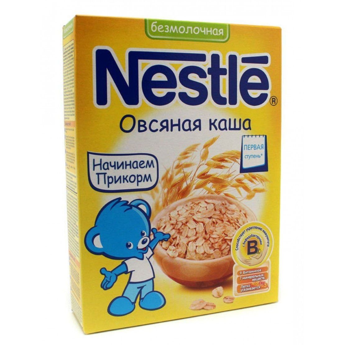 Безмолочна каша Nestle Вівсяна 200 г - фото 1