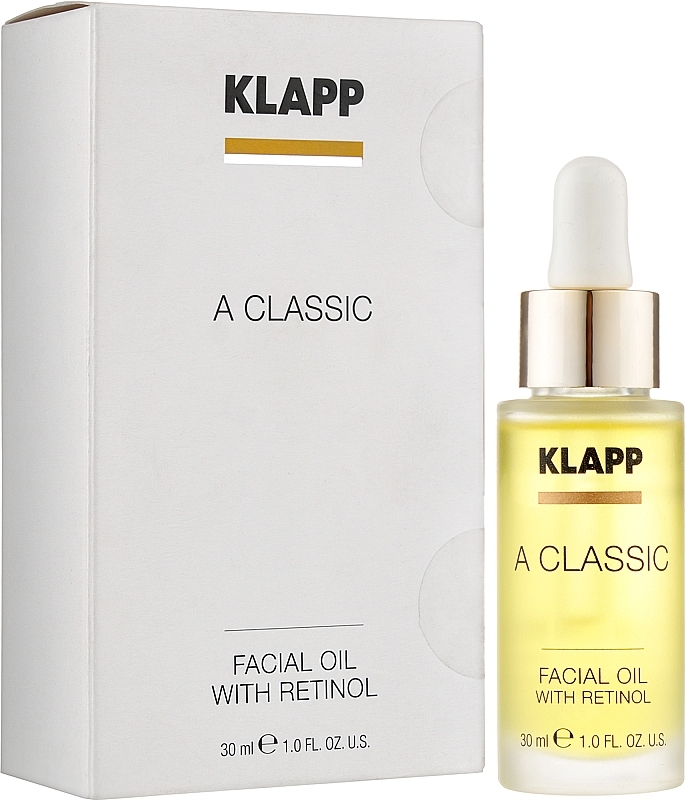 Олія для обличчя Klapp A Classic Facial Oil With Retinol, 30 мл - фото 2