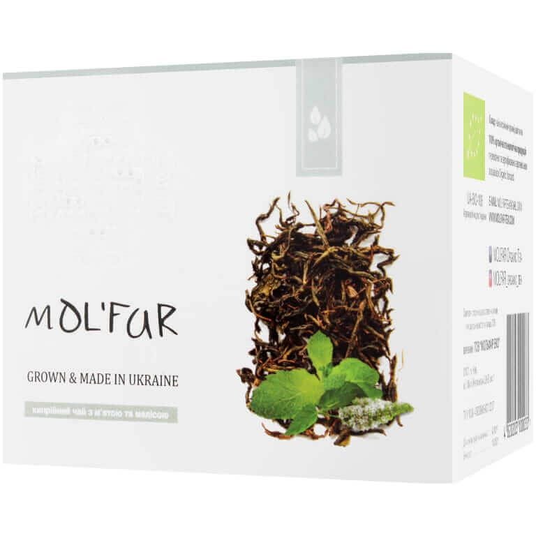 Чай кипрійний Mol'far з листям м'яти та меліси, органічний, 50 г - фото 1
