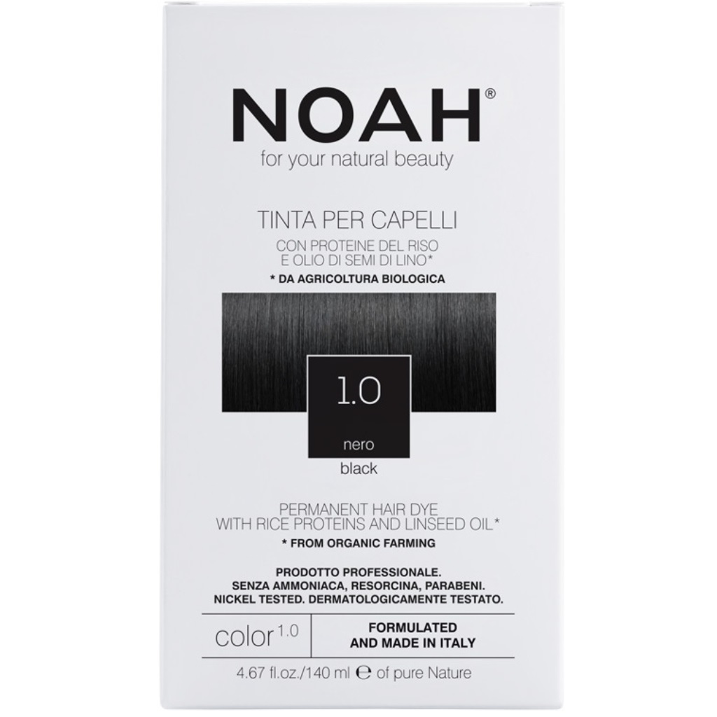 Краска для волос Noah Color, оттенок 1.0 (черный), 140 мл (109781) - фото 1
