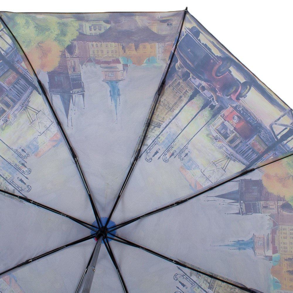 Жіноча складана парасолька механічна Magic Rain 97 см різнобарвна - фото 3