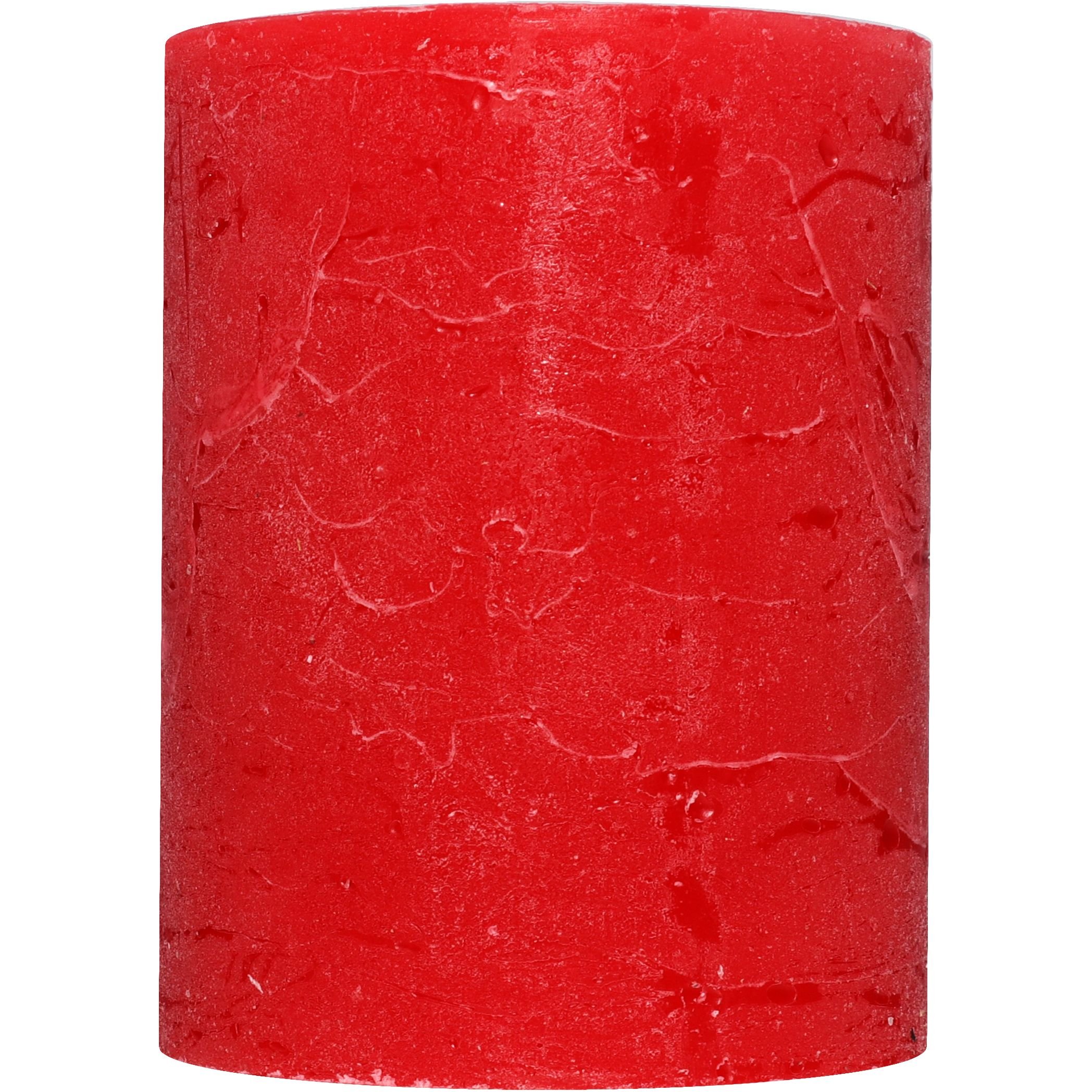 Свічка Pragnis Рустик, 7х9 см, червона (C79-125) - фото 2