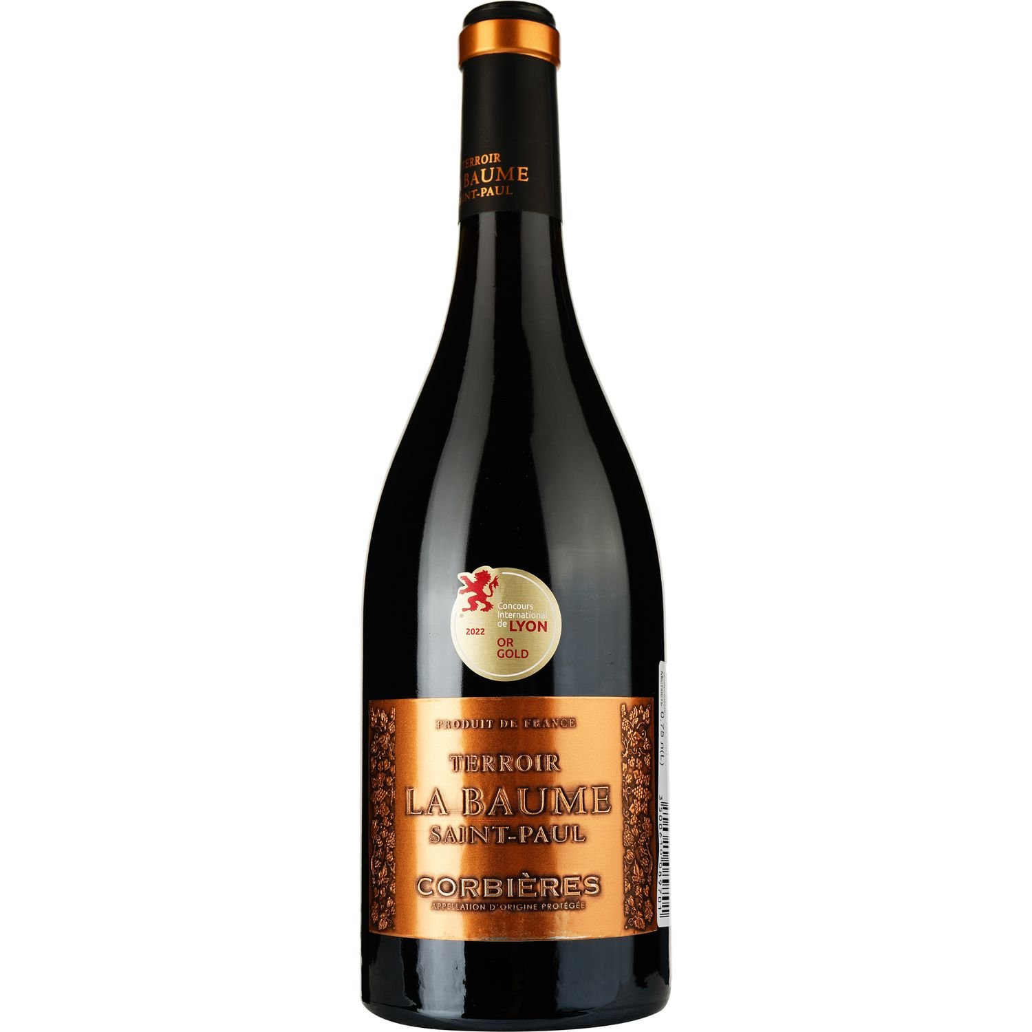 Вино Domaine De La Baume Terroir Baume Saint Paul Corbieres AOP 2021 червоне сухе 0.75 л - фото 1