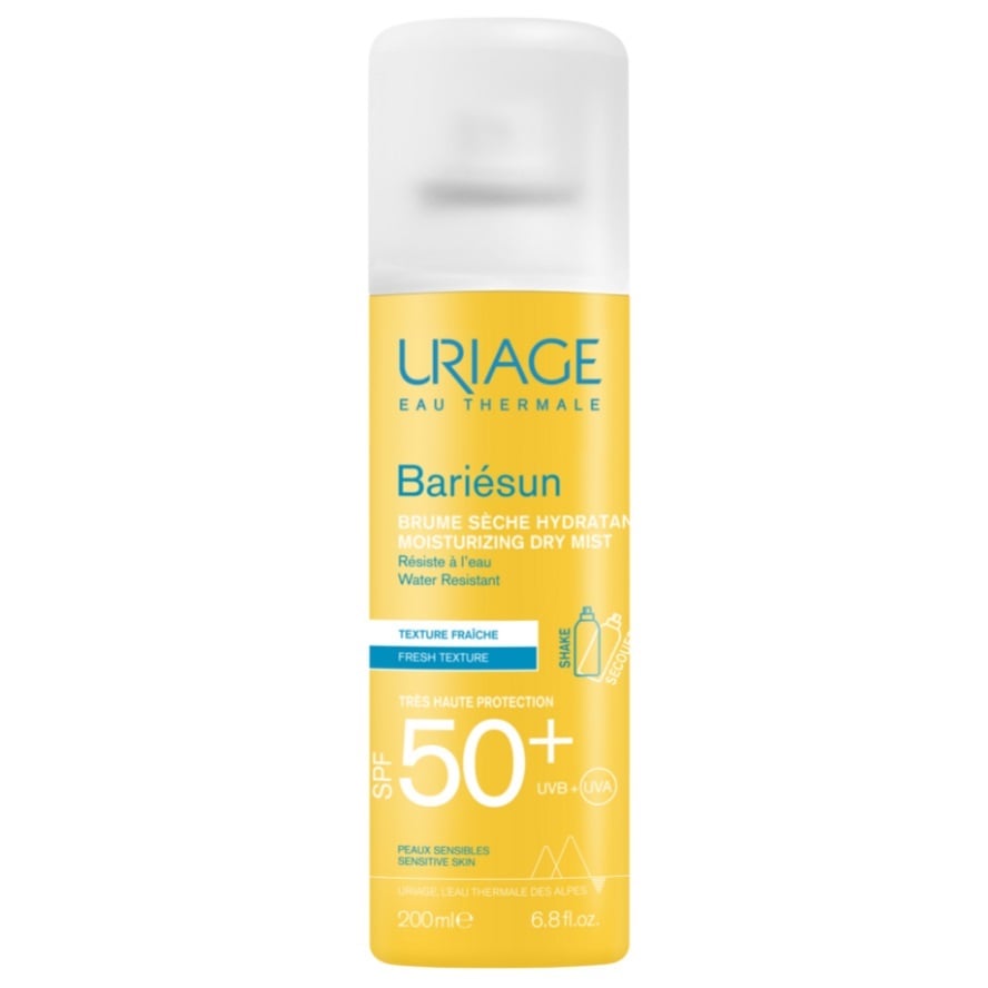 Солнцезащитный спрей-дымка для тела Uriage Bariésun Brume Sèche SPF 50+, 200 мл - фото 1