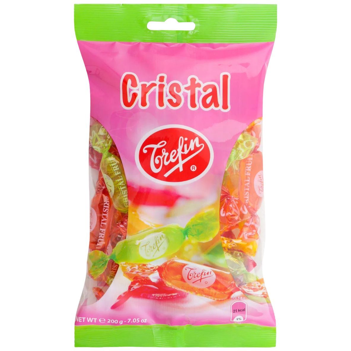 Леденцы Trefin Cristal со вкусом фруктов 200 г - фото 1