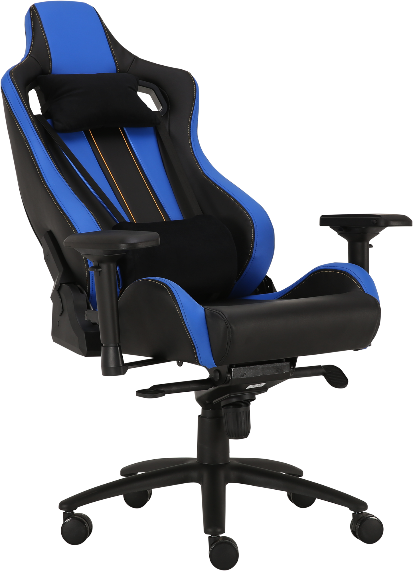 Геймерське крісло GT Racer чорне із синім (X-0715 Black/Blue) - фото 4