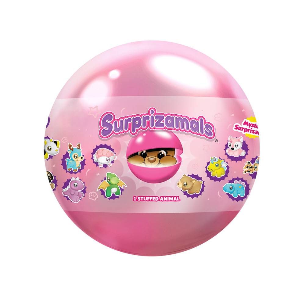 Мягкая игрушка-сюрприз в шаре Surprizamals S12+1 (SU03254) - фото 1