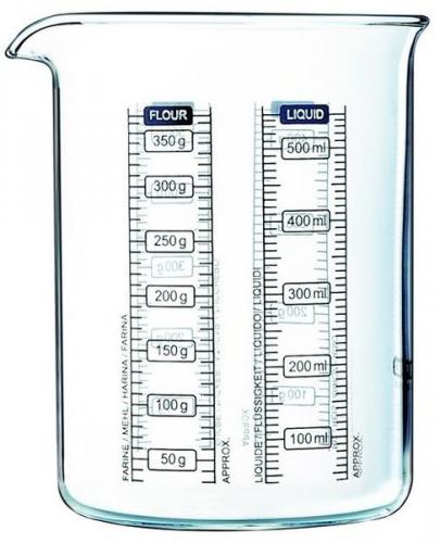 Мерная кружка Pyrex Kitcken lab, 0,5 л (LABBK50) - фото 1