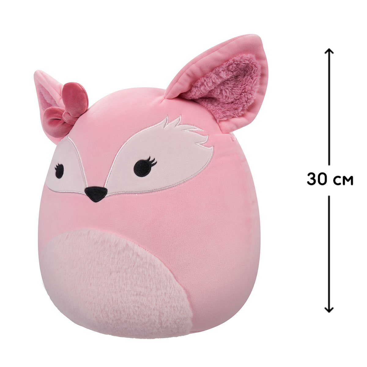 Мягкая игрушка Squishmallows Лисица Фенек Миракл 30 см (SQCR05432) - фото 2