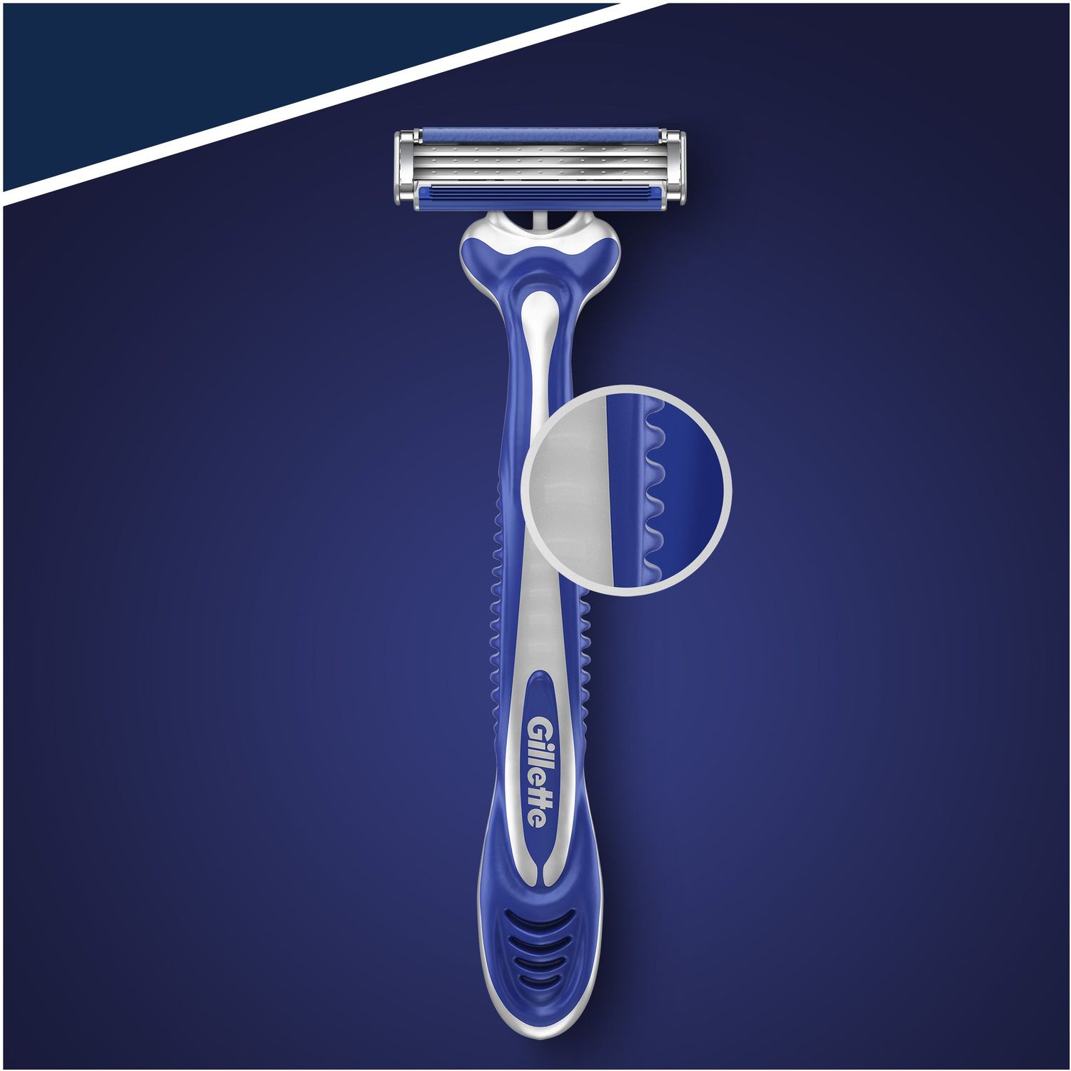 Одноразові станки для гоління чоловічі Gillette Blue 3 Comfort, 8 шт. - фото 3