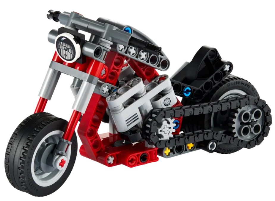 Конструктор LEGO Technic Мотоцикл, 163 деталей (42132) - фото 4