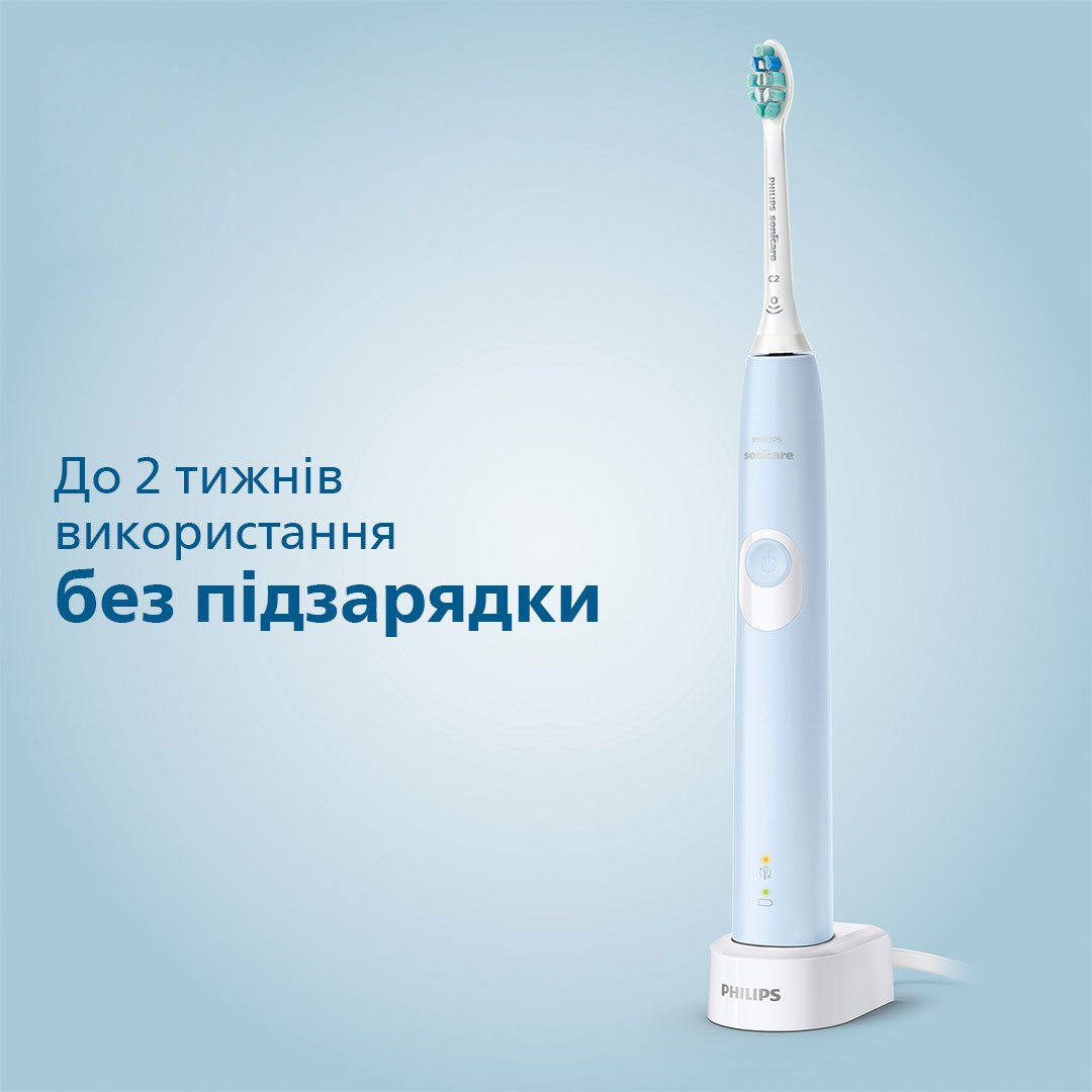 Електрична зубна щітка Philips Sonicare Protective Clean блакитна (HX6803/04) - фото 12
