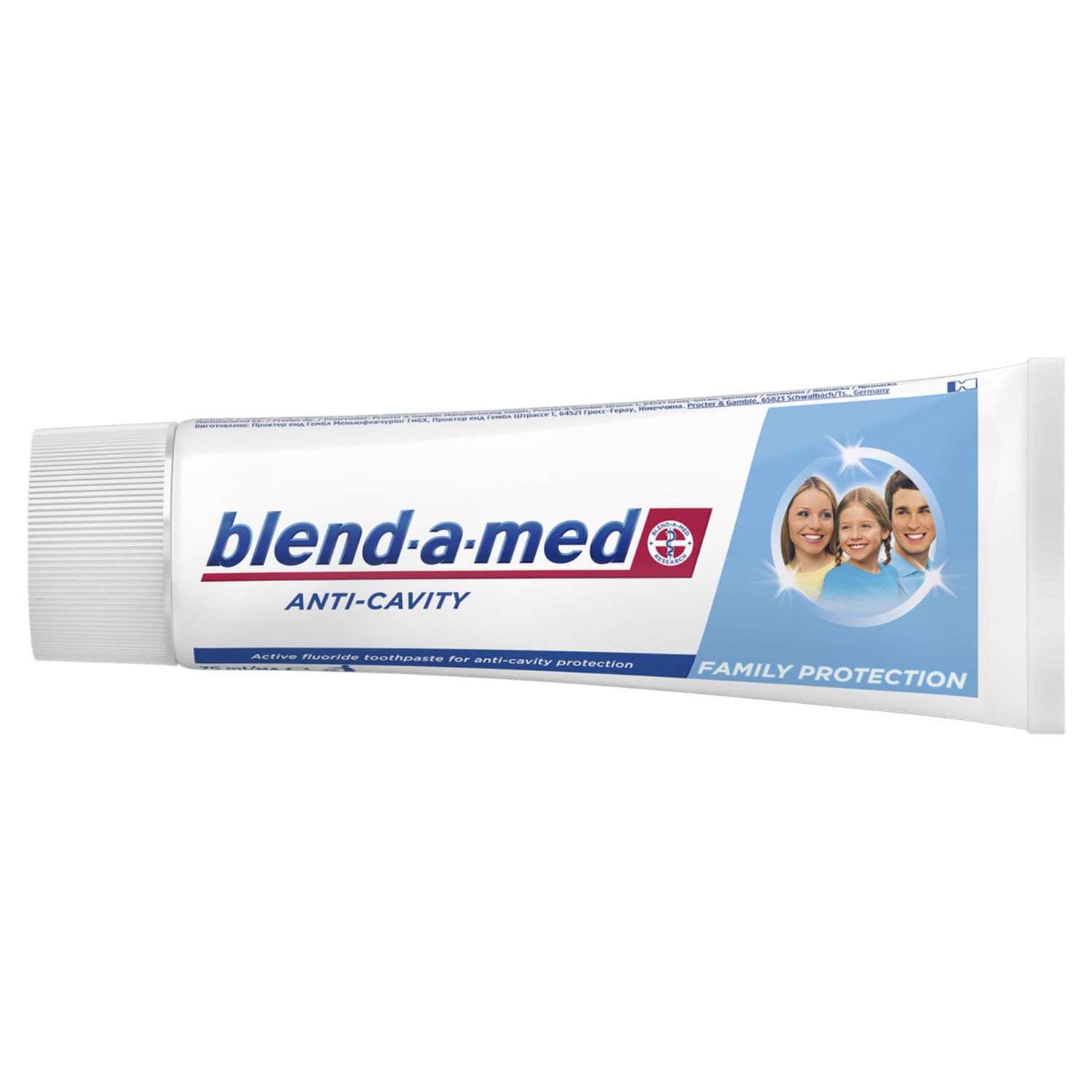 Зубная паста Blend-a-med Анти-кариес Защита для всей семьи 75 мл - фото 2