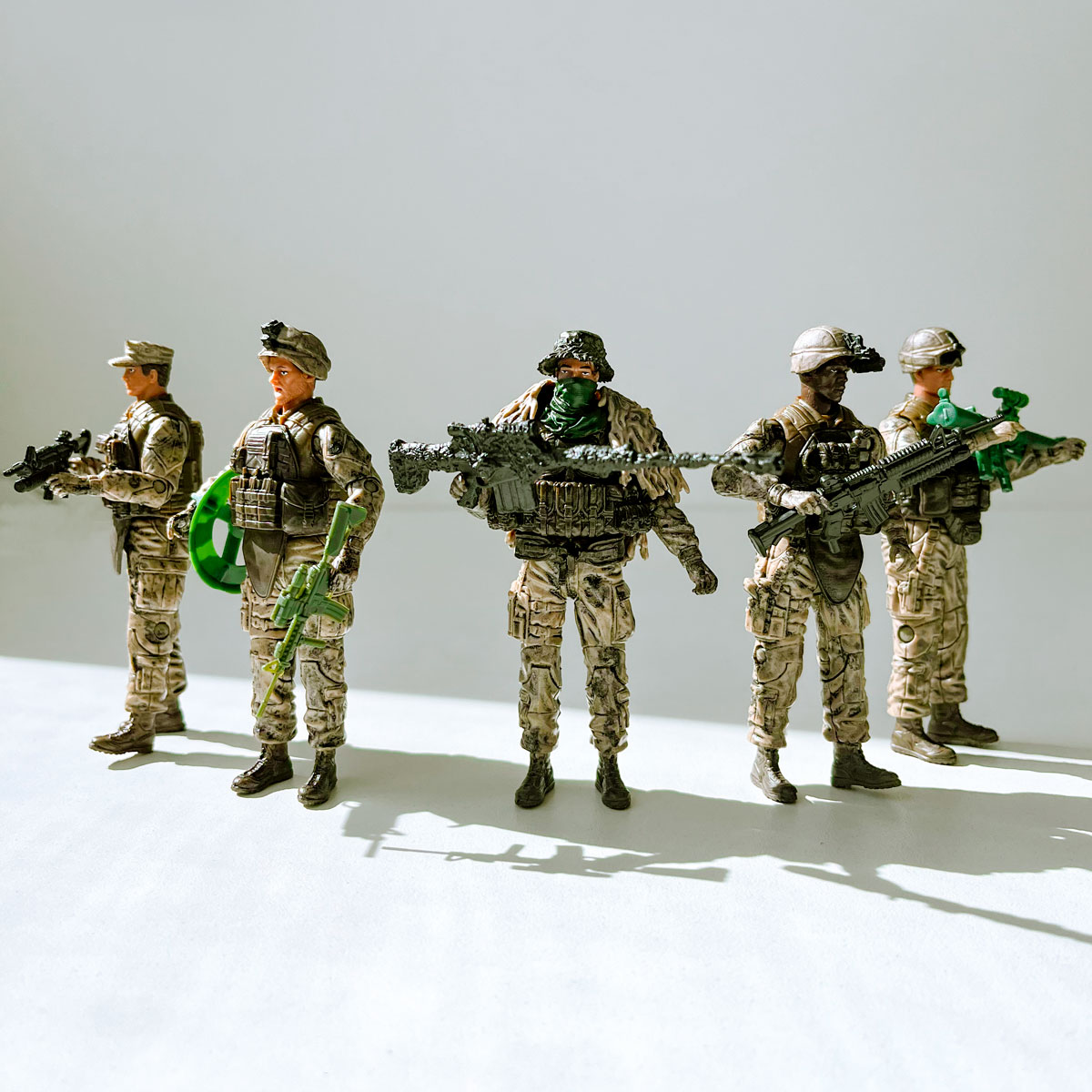 Игровой набор солдатов Elite Force Разведка, 5 фигурок (101854) - фото 5