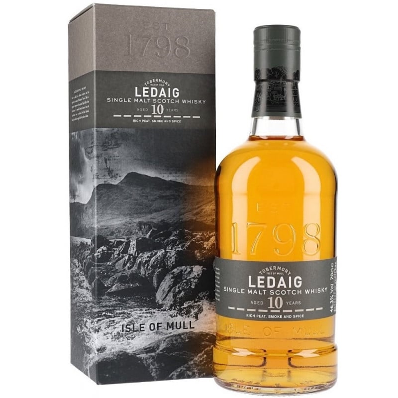 Віскі Ledaig Single Malt Whisky, 46,3%, 0,7 л (849449) - фото 1