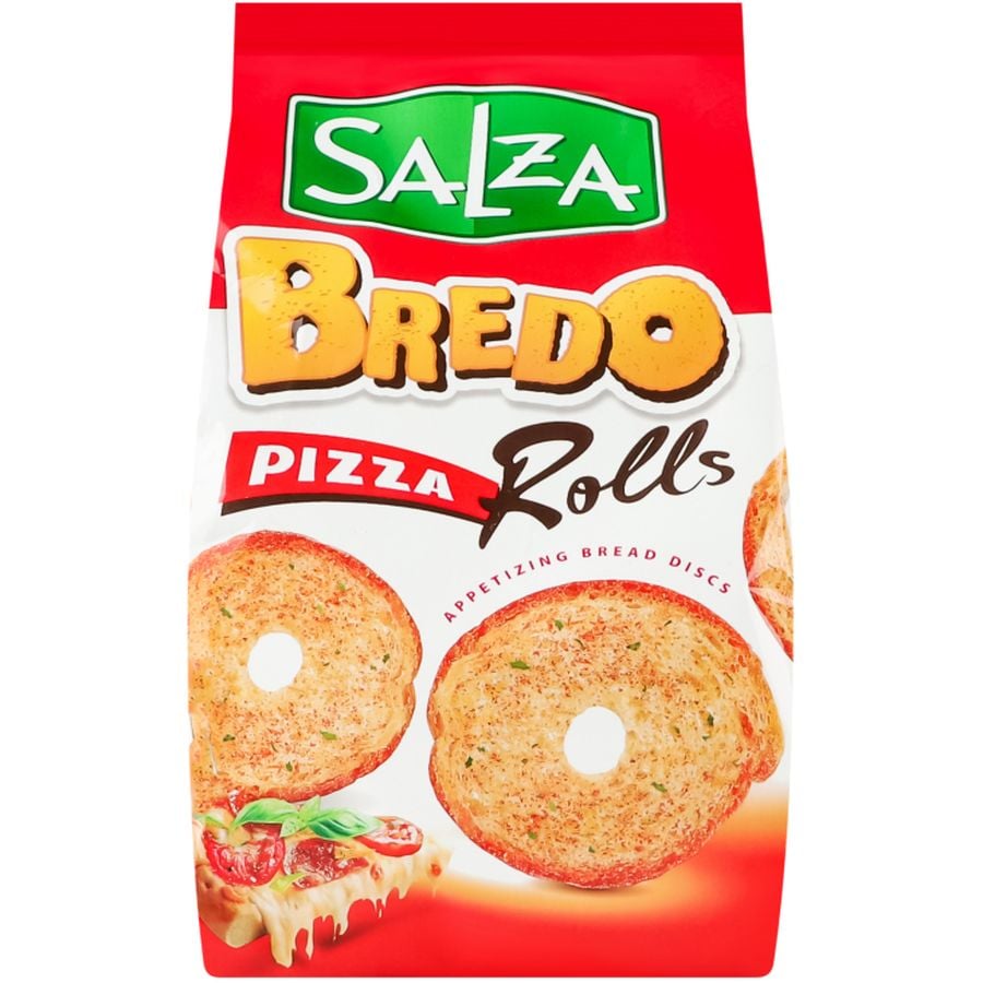 Сухарики Salza Bredo Rolls со вкусом пиццы 70 г - фото 1