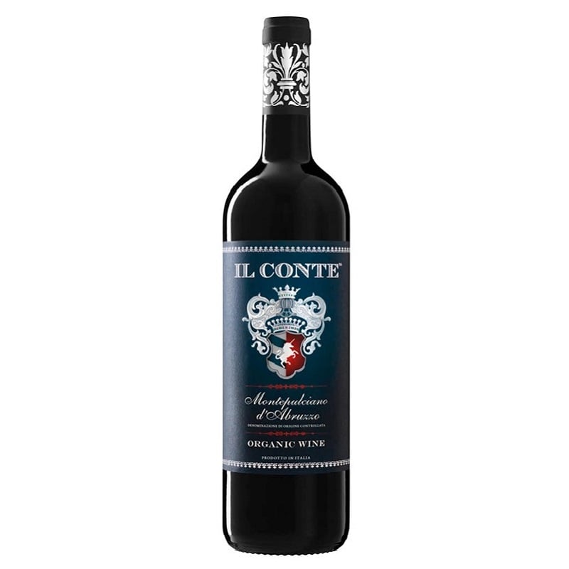 Вино Mare Magnum Montepulciano d´Abruzzo Il Conte Organic, червоне, сухе, 13,5%, 0,75 л - фото 1