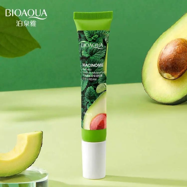 Крем для очей BioAqua Niacinome Avocado Eye Cream, з екстрактом авокадо, 20 г - фото 2