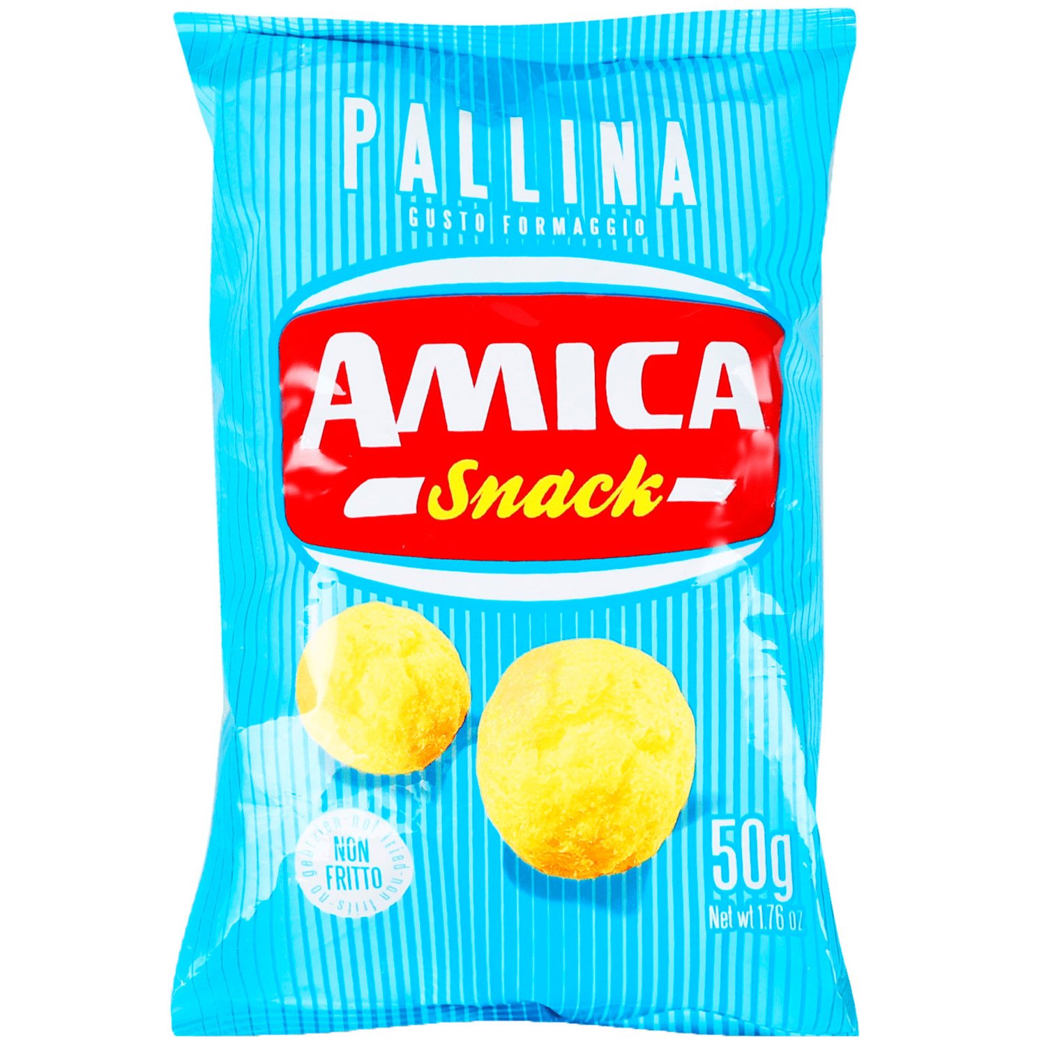 Снеки Amica Cheese Ball кукурудзяні зі смаком сиру 50 г (918446) - фото 1