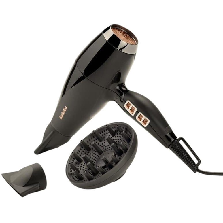 Фен BaByliss Air Power Pro 2300 чорний (6716DE) - фото 2